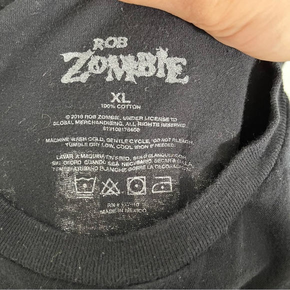 Rob Zombie Band T-Shirt WWZD What Would Zombie Do? Jesus Tee - Picture 3 of 3